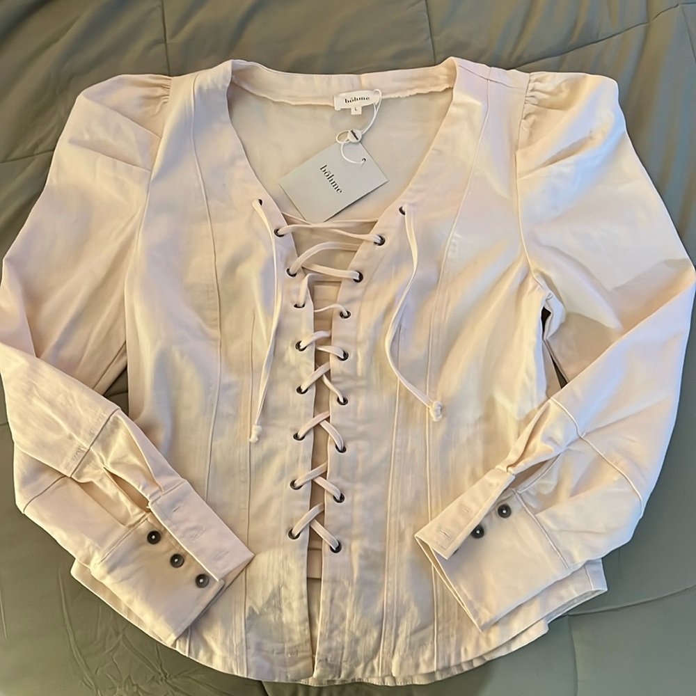 Böhme Micah Top in Cream